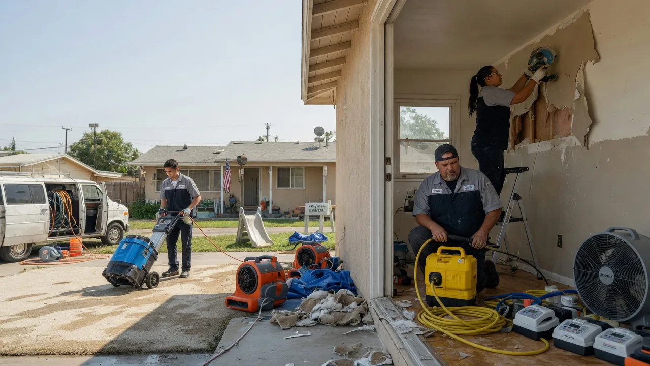 Water Damage Restoration in Mart, TX near me